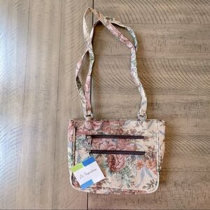 Le Tapestrie Rose Theme Shoulder Bag